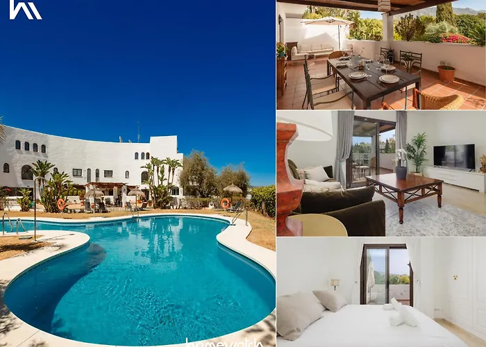 Cozy Apartment, With Mountain Views And Large Private Terrace, On The Golden Mile, Marbella